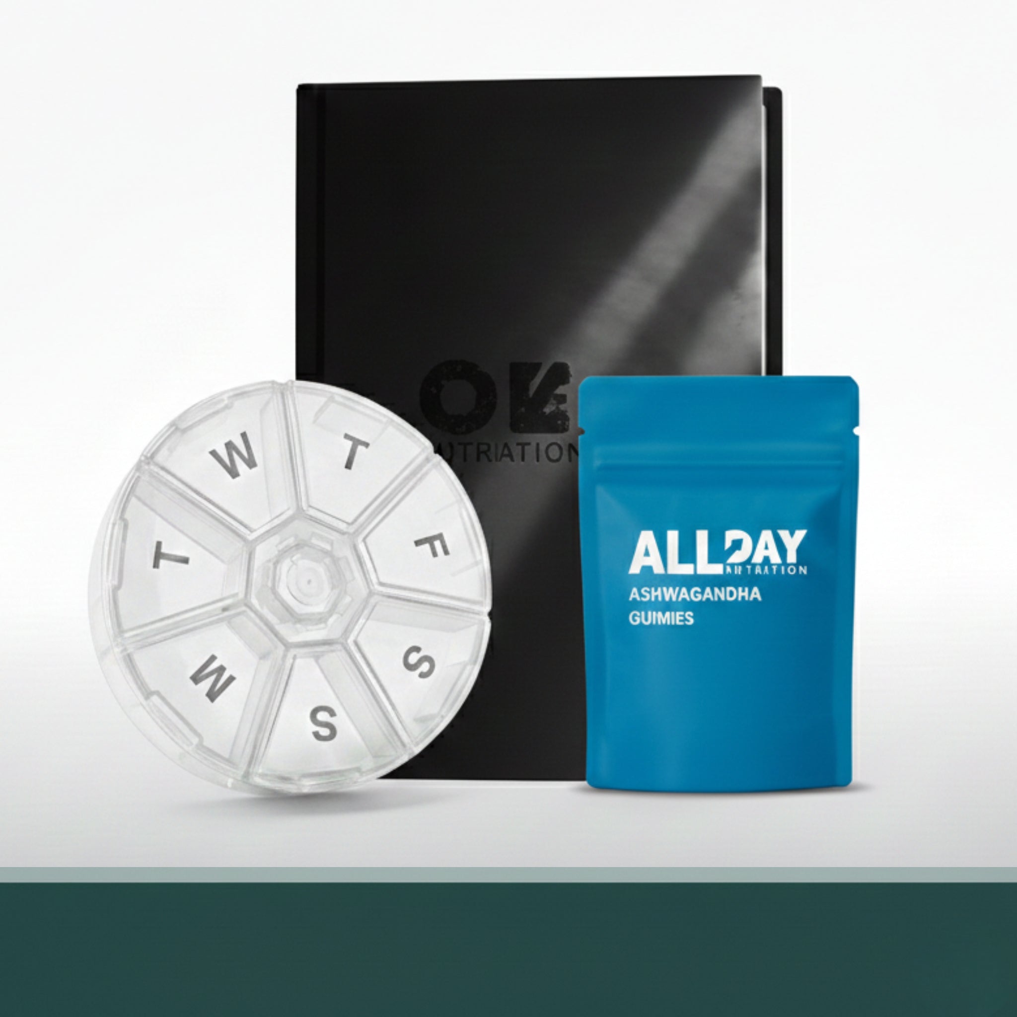 Starter-Set | Pillenbox + Ashwa Gummies