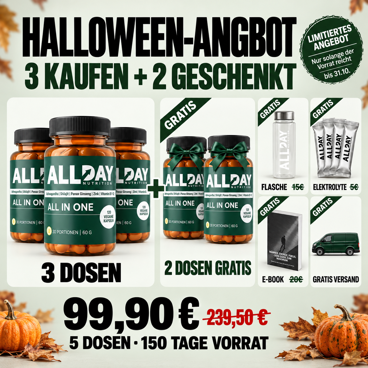 Cortisol All-in-One | Allday (Helloween)